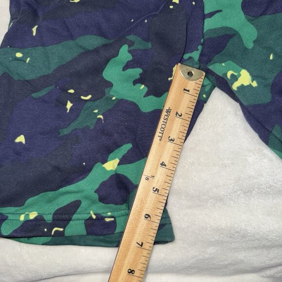 Adidas Big Boys Camo Print Crew Sweatshirt Shorts Set Size Medium (11-12) - Picture 9 of 10